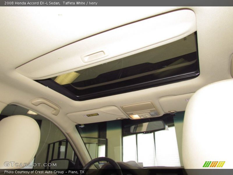 Taffeta White / Ivory 2008 Honda Accord EX-L Sedan