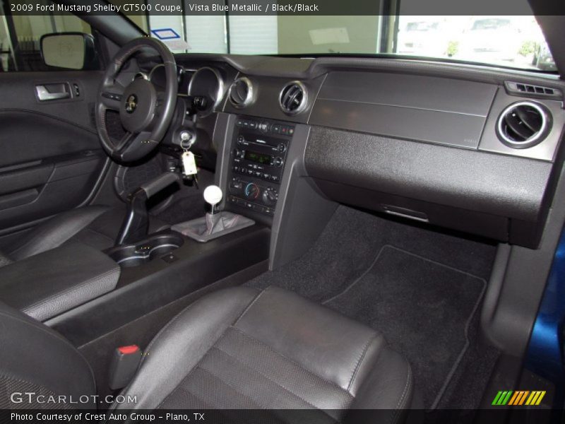 Dashboard of 2009 Mustang Shelby GT500 Coupe