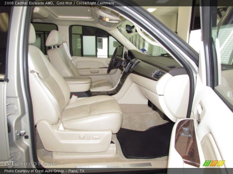 Gold Mist / Cocoa/Light Cashmere 2008 Cadillac Escalade AWD