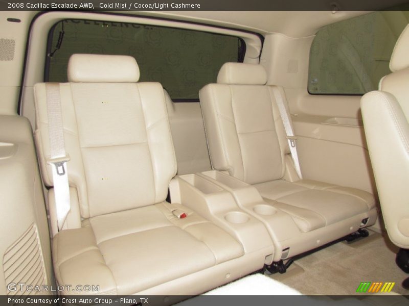 Gold Mist / Cocoa/Light Cashmere 2008 Cadillac Escalade AWD