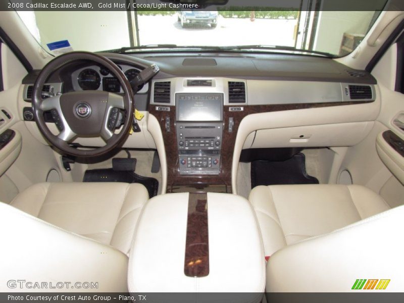 Gold Mist / Cocoa/Light Cashmere 2008 Cadillac Escalade AWD