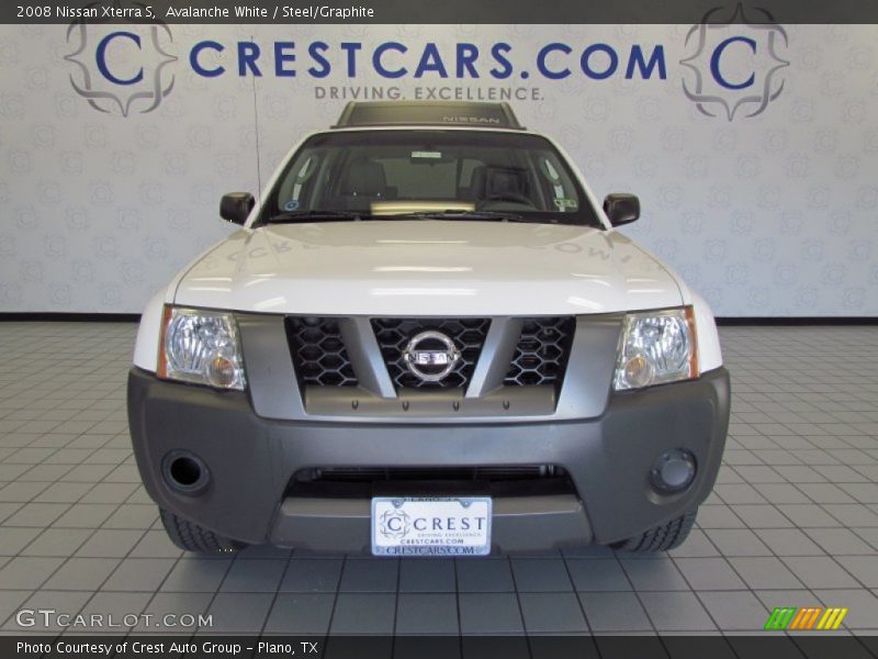 Avalanche White / Steel/Graphite 2008 Nissan Xterra S