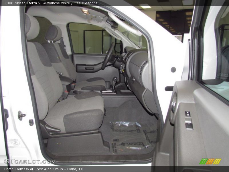 Avalanche White / Steel/Graphite 2008 Nissan Xterra S
