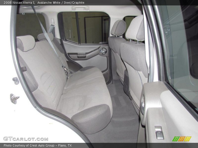 Avalanche White / Steel/Graphite 2008 Nissan Xterra S
