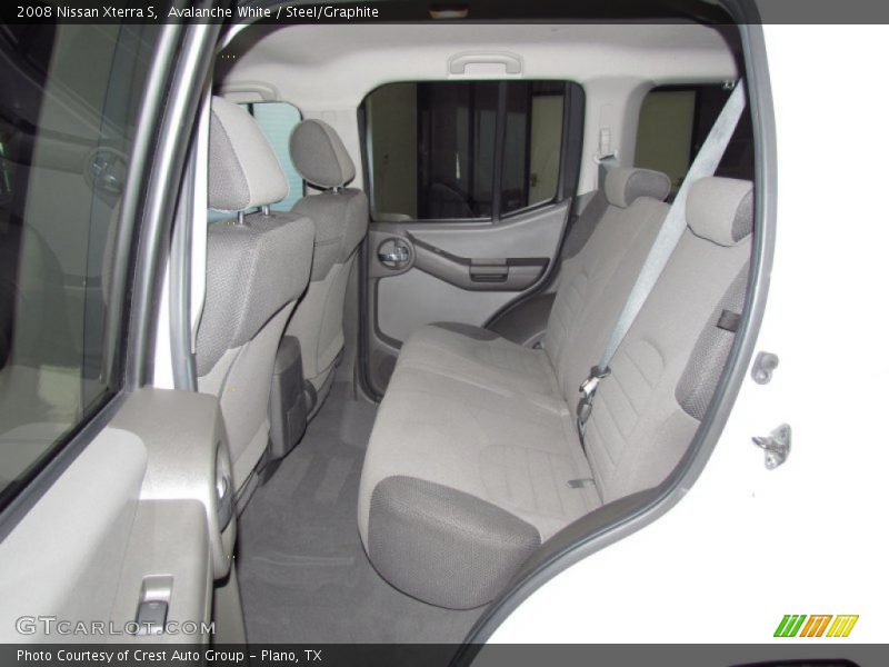 Avalanche White / Steel/Graphite 2008 Nissan Xterra S