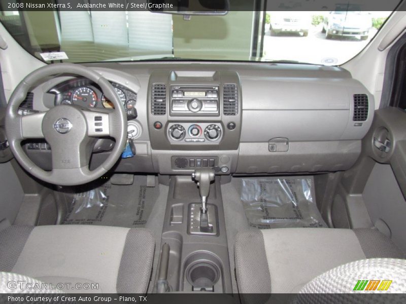 Avalanche White / Steel/Graphite 2008 Nissan Xterra S