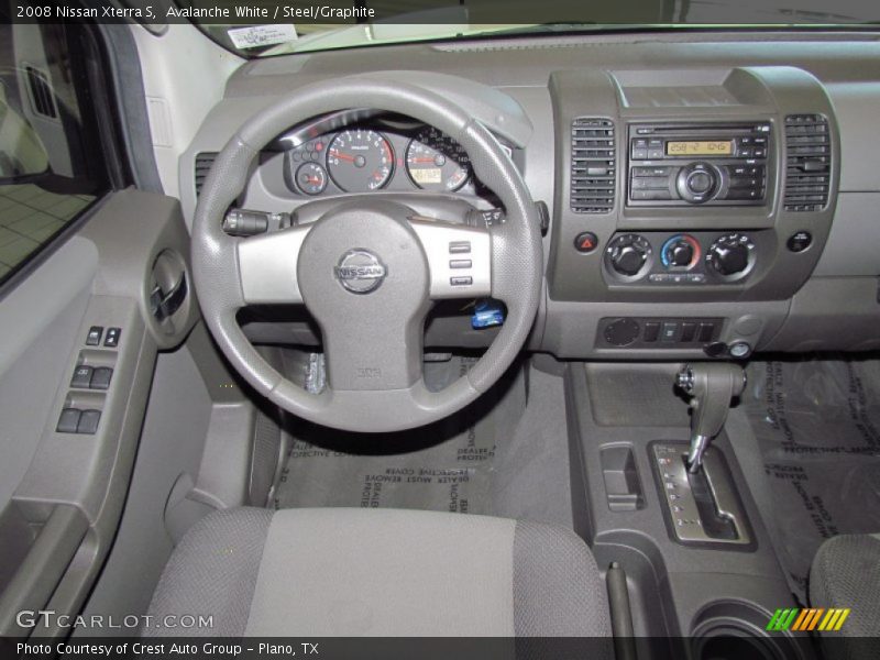 Avalanche White / Steel/Graphite 2008 Nissan Xterra S