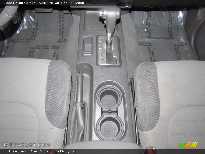 Avalanche White / Steel/Graphite 2008 Nissan Xterra S