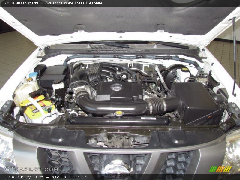 Avalanche White / Steel/Graphite 2008 Nissan Xterra S