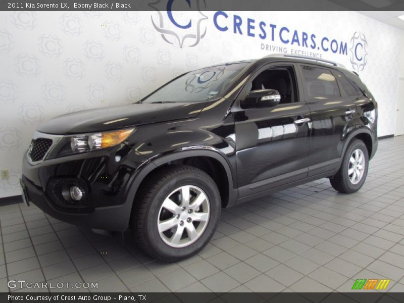 Ebony Black / Black 2011 Kia Sorento LX