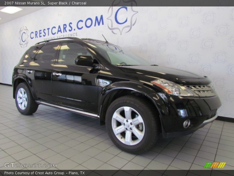 Super Black / Charcoal 2007 Nissan Murano SL