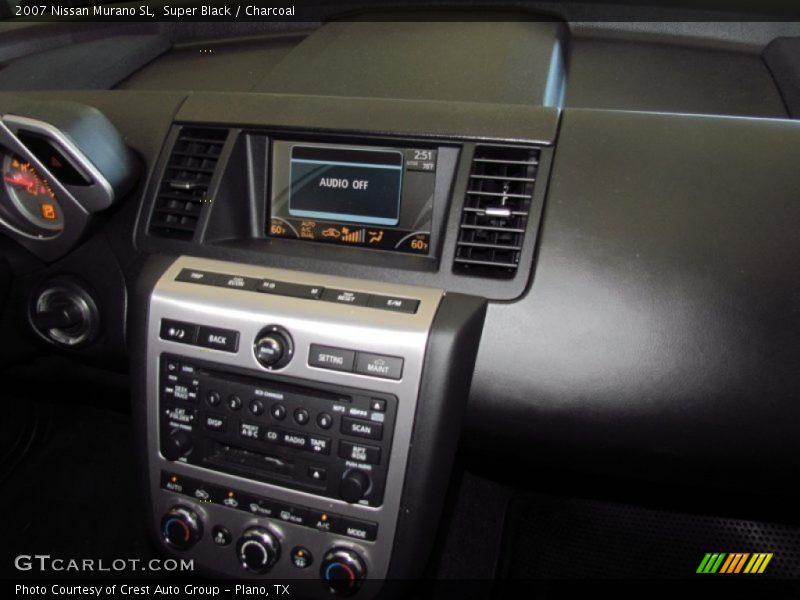 Super Black / Charcoal 2007 Nissan Murano SL