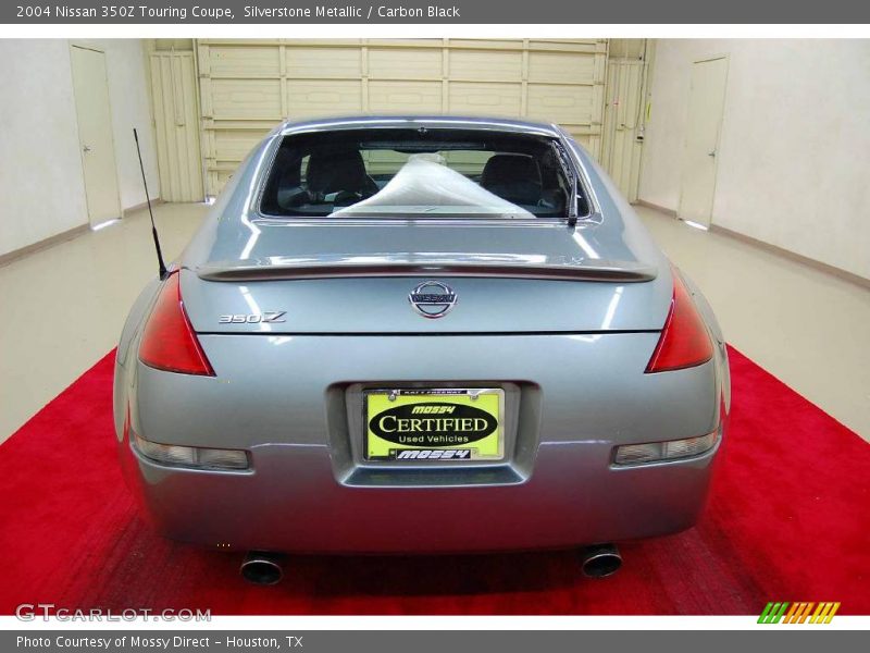 Silverstone Metallic / Carbon Black 2004 Nissan 350Z Touring Coupe