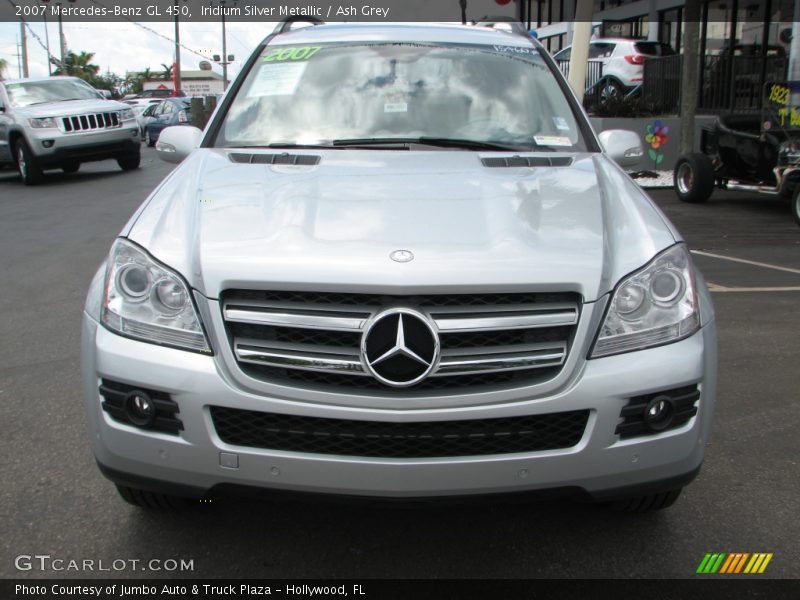 Iridium Silver Metallic / Ash Grey 2007 Mercedes-Benz GL 450