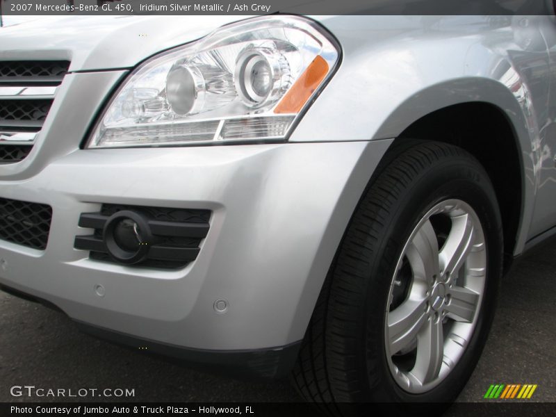 Iridium Silver Metallic / Ash Grey 2007 Mercedes-Benz GL 450