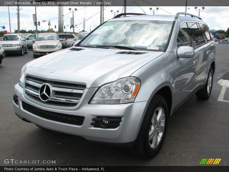 Iridium Silver Metallic / Ash Grey 2007 Mercedes-Benz GL 450