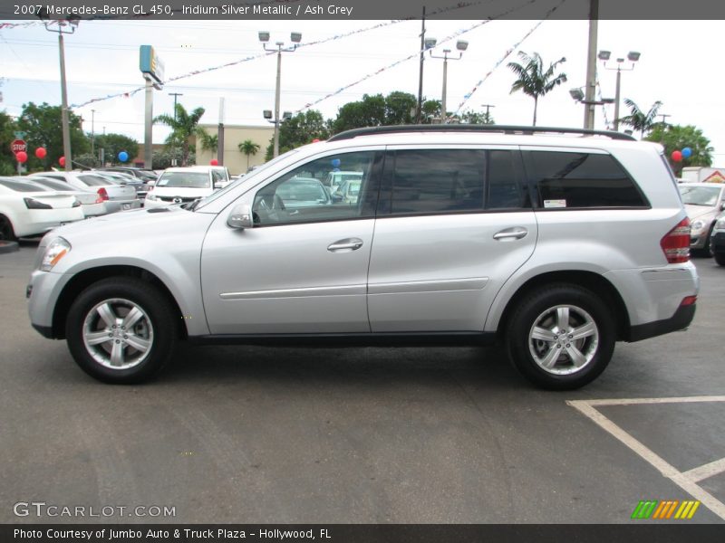 Iridium Silver Metallic / Ash Grey 2007 Mercedes-Benz GL 450