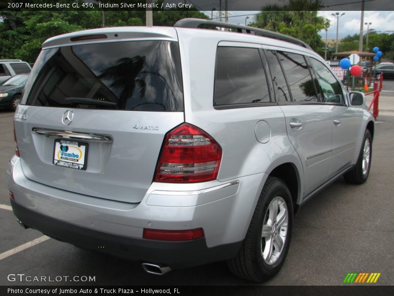 Iridium Silver Metallic / Ash Grey 2007 Mercedes-Benz GL 450
