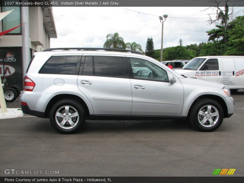 Iridium Silver Metallic / Ash Grey 2007 Mercedes-Benz GL 450