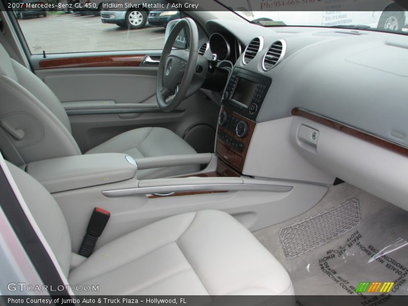 Iridium Silver Metallic / Ash Grey 2007 Mercedes-Benz GL 450