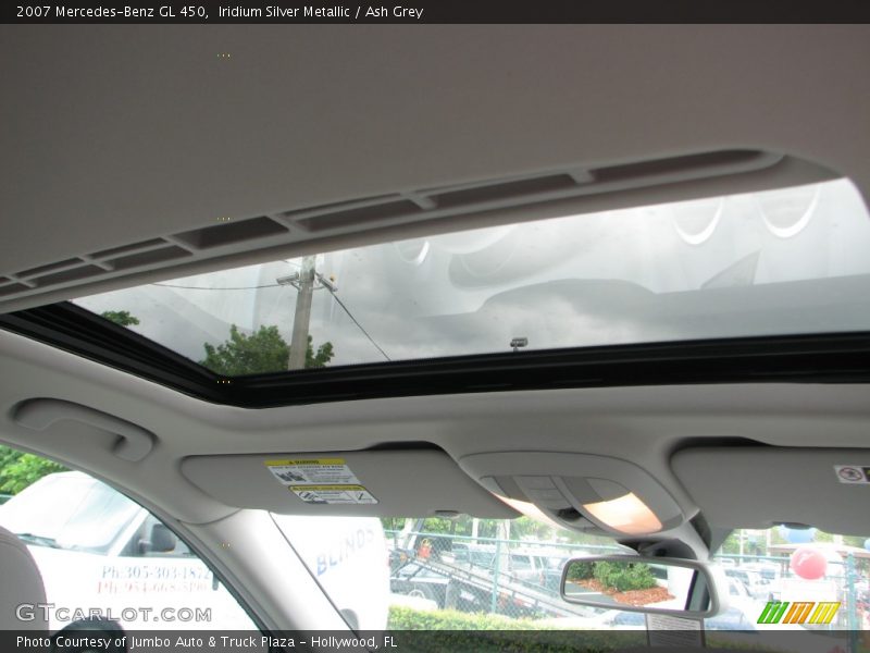 Iridium Silver Metallic / Ash Grey 2007 Mercedes-Benz GL 450
