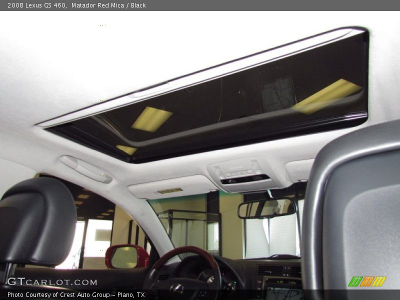 Matador Red Mica / Black 2008 Lexus GS 460