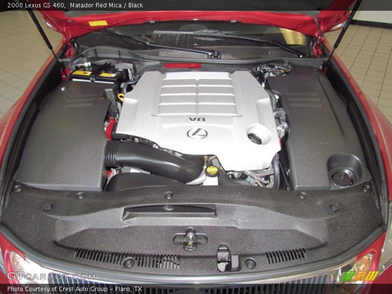  2008 GS 460 Engine - 4.6 Liter DOHC 32-Valve VVT-iE V8