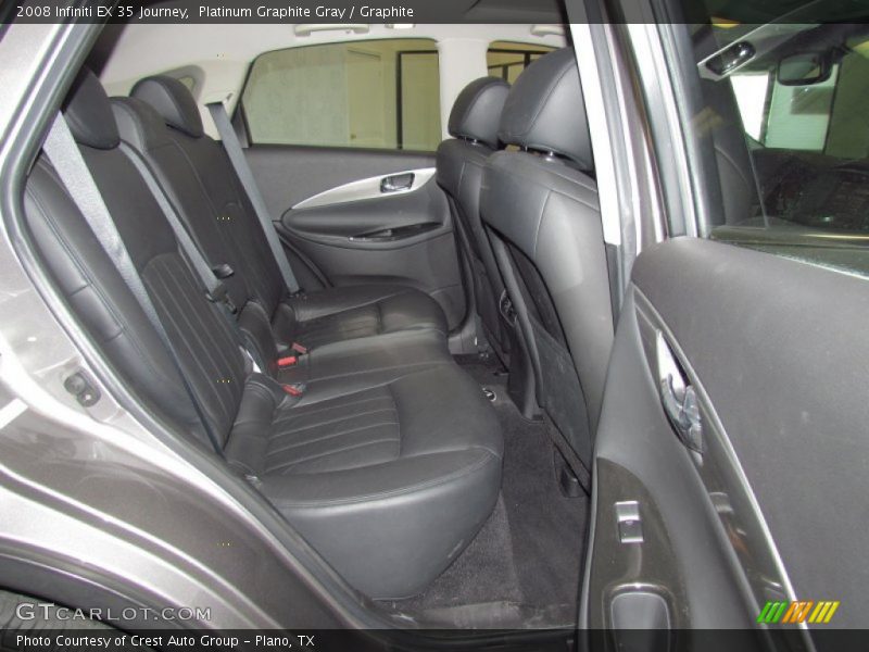 Platinum Graphite Gray / Graphite 2008 Infiniti EX 35 Journey