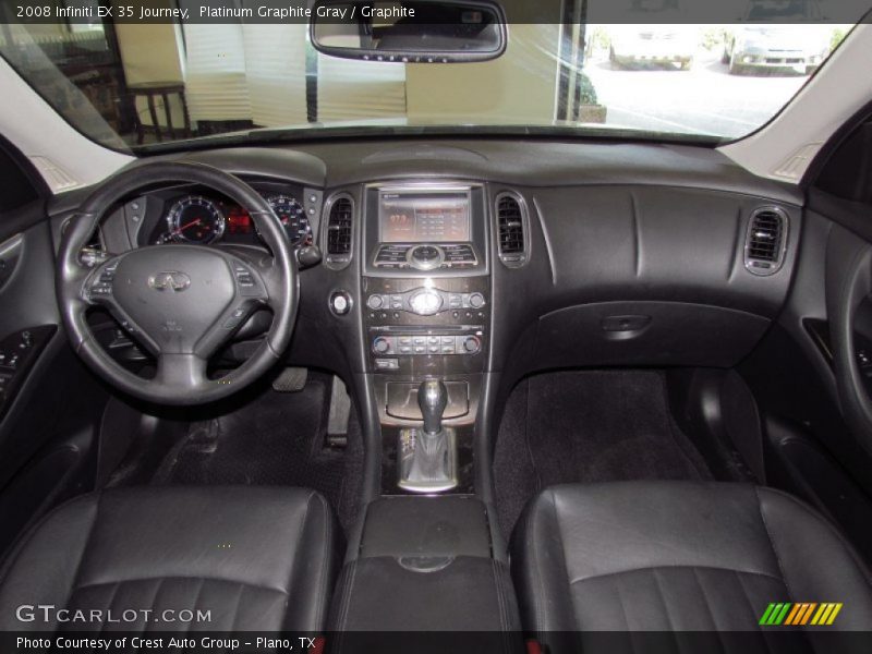 Platinum Graphite Gray / Graphite 2008 Infiniti EX 35 Journey