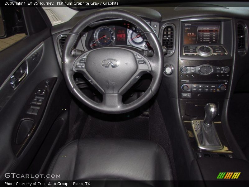 Platinum Graphite Gray / Graphite 2008 Infiniti EX 35 Journey