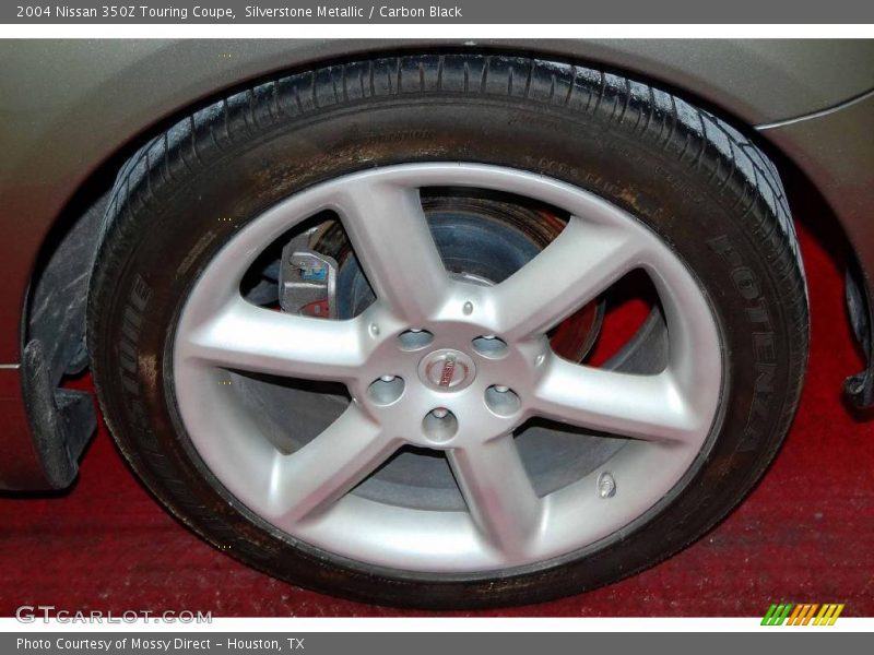 Silverstone Metallic / Carbon Black 2004 Nissan 350Z Touring Coupe