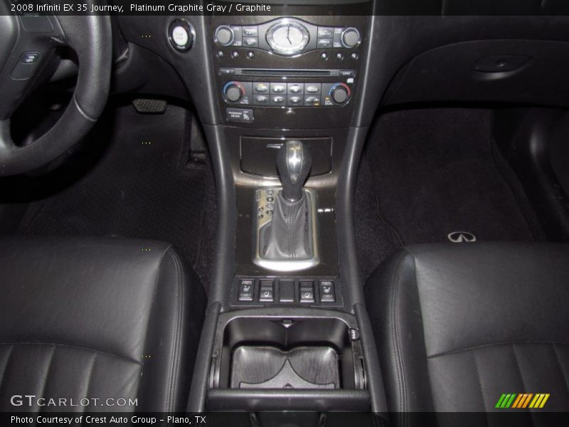 Platinum Graphite Gray / Graphite 2008 Infiniti EX 35 Journey