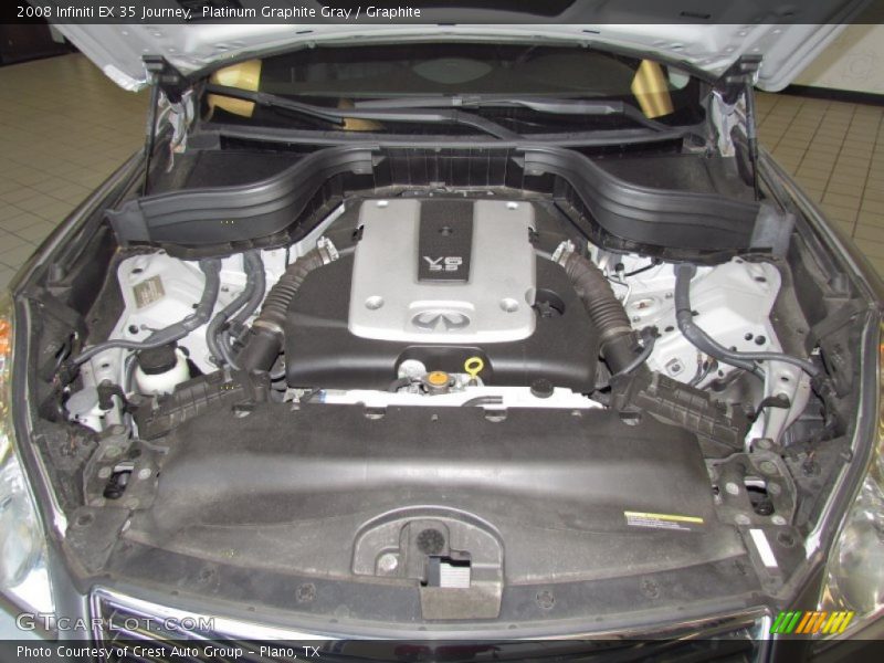 Platinum Graphite Gray / Graphite 2008 Infiniti EX 35 Journey