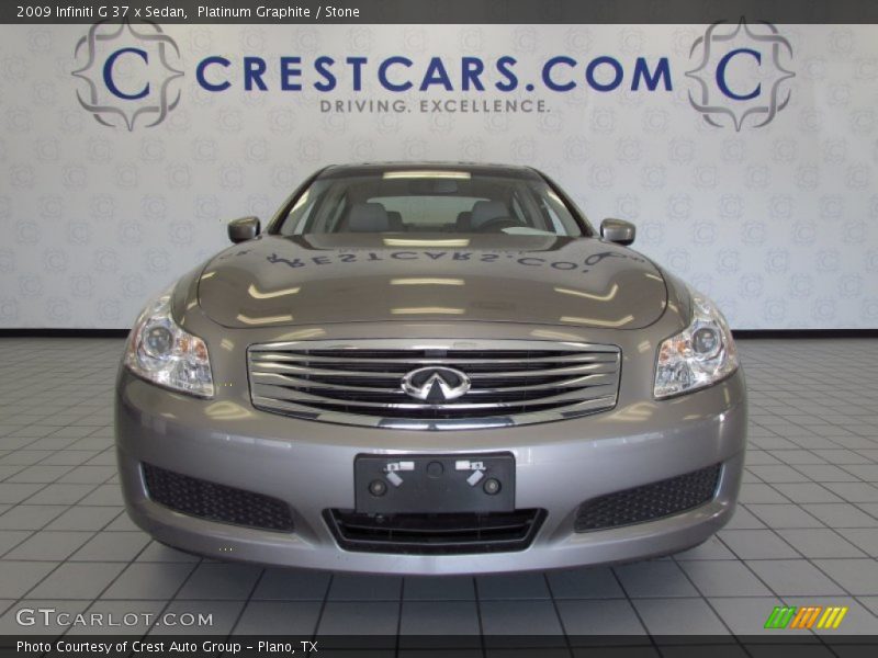 Platinum Graphite / Stone 2009 Infiniti G 37 x Sedan
