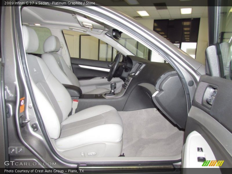 Platinum Graphite / Stone 2009 Infiniti G 37 x Sedan