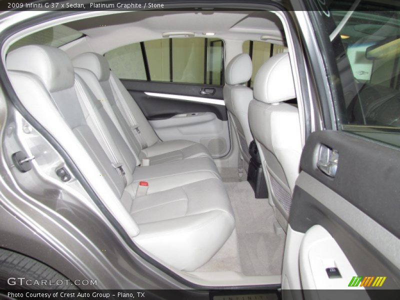 Platinum Graphite / Stone 2009 Infiniti G 37 x Sedan