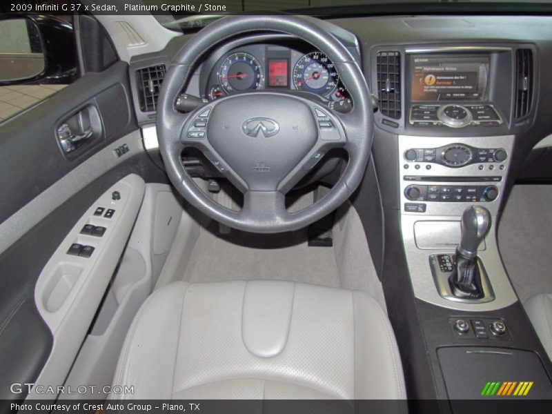 Platinum Graphite / Stone 2009 Infiniti G 37 x Sedan