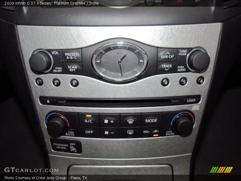 Platinum Graphite / Stone 2009 Infiniti G 37 x Sedan