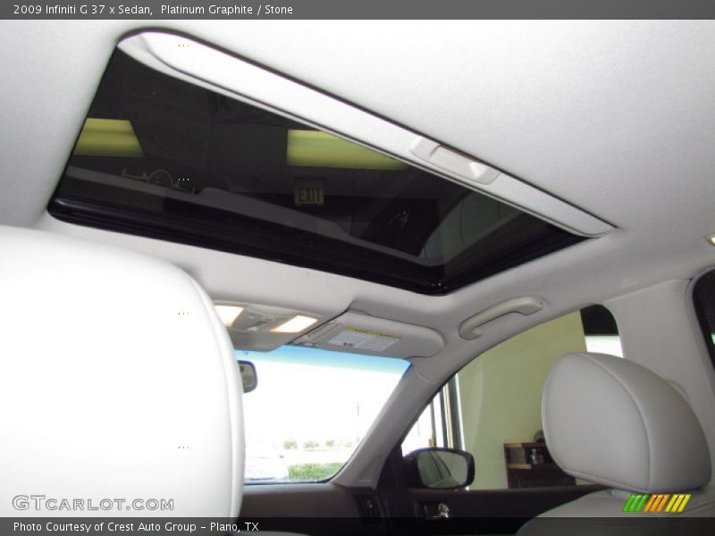 Platinum Graphite / Stone 2009 Infiniti G 37 x Sedan