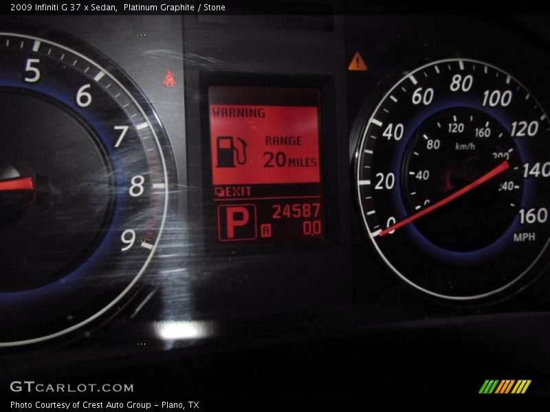 Platinum Graphite / Stone 2009 Infiniti G 37 x Sedan