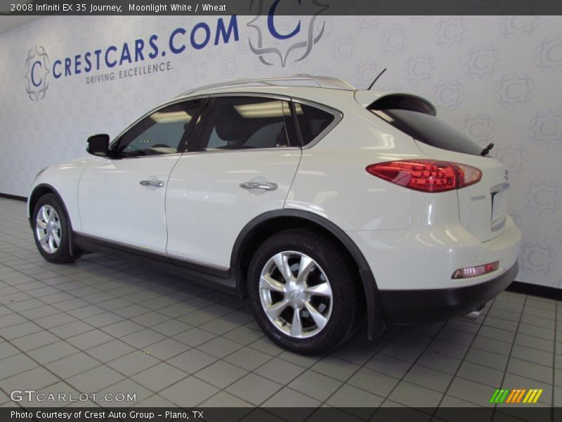 Moonlight White / Wheat 2008 Infiniti EX 35 Journey