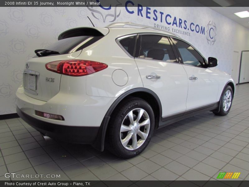 Moonlight White / Wheat 2008 Infiniti EX 35 Journey