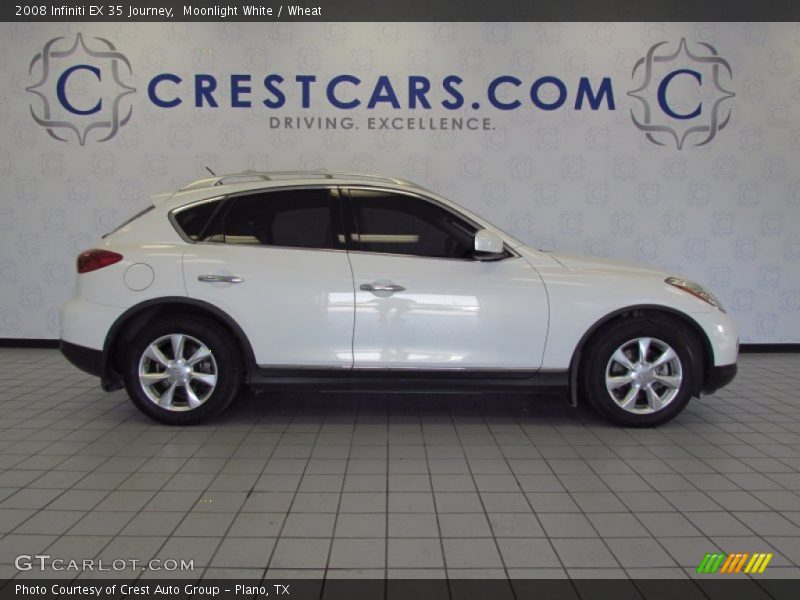 Moonlight White / Wheat 2008 Infiniti EX 35 Journey