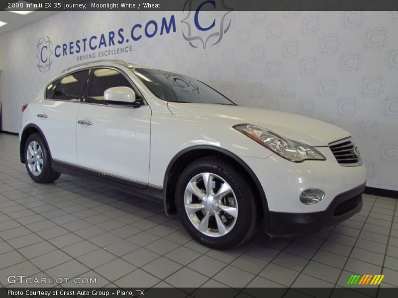 Moonlight White / Wheat 2008 Infiniti EX 35 Journey