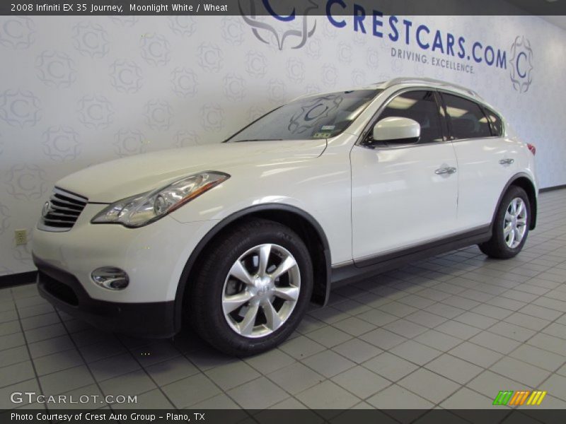 Moonlight White / Wheat 2008 Infiniti EX 35 Journey