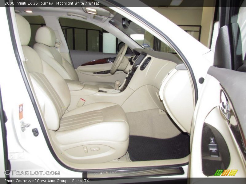 Moonlight White / Wheat 2008 Infiniti EX 35 Journey