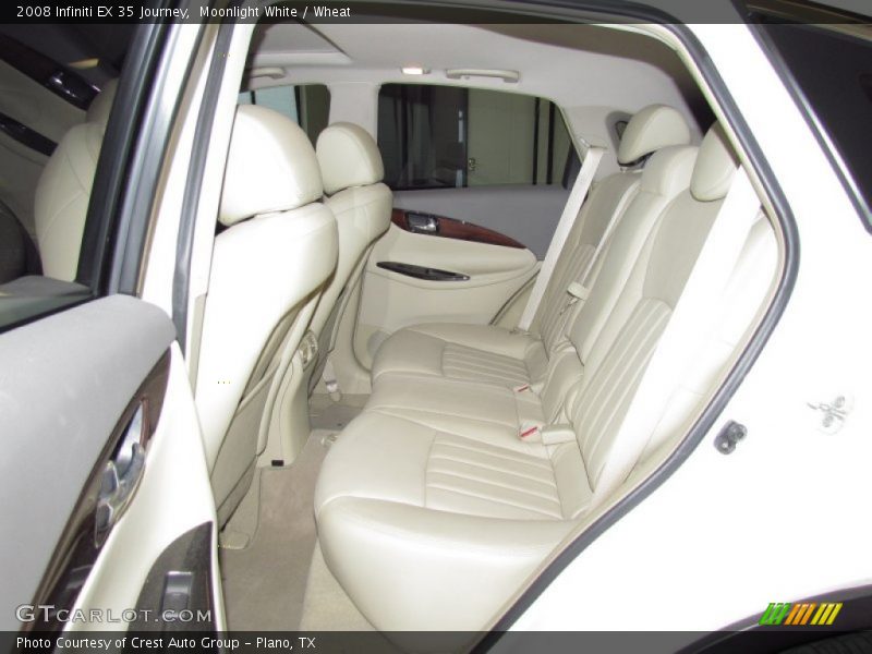 Moonlight White / Wheat 2008 Infiniti EX 35 Journey