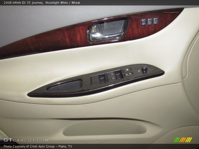 Moonlight White / Wheat 2008 Infiniti EX 35 Journey