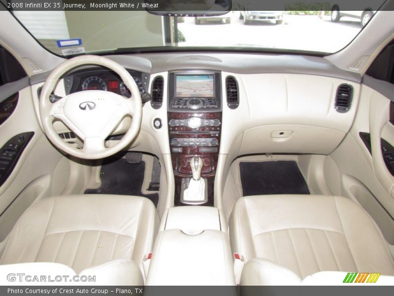 Moonlight White / Wheat 2008 Infiniti EX 35 Journey