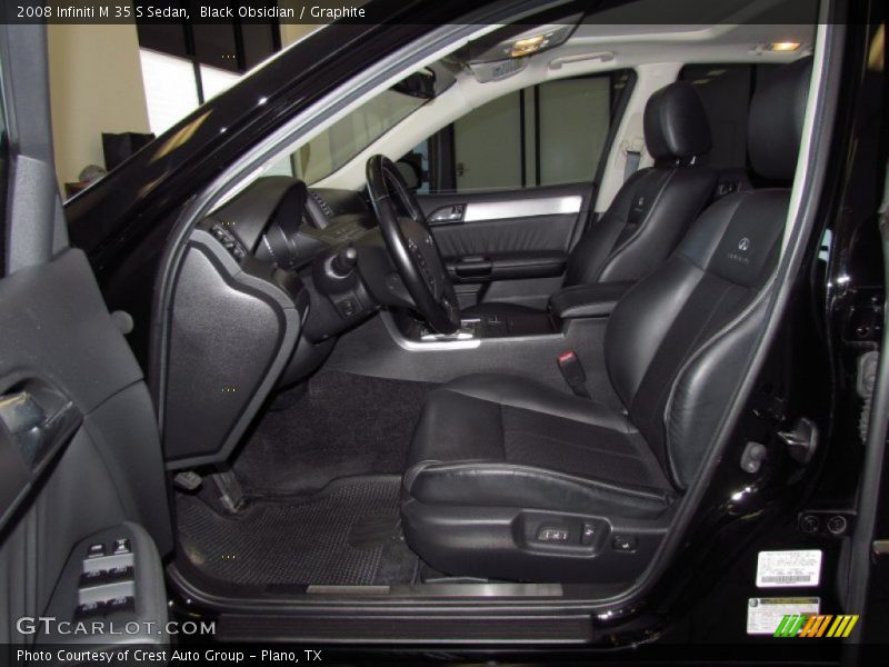 Black Obsidian / Graphite 2008 Infiniti M 35 S Sedan